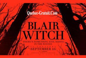 Billets pour la 1ère du film La légende Blair en version anglaise