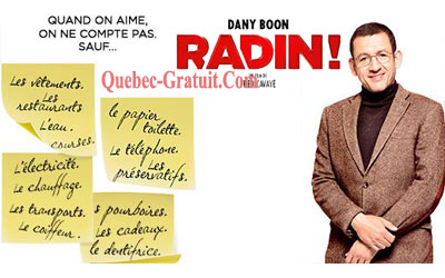 Billets pour la 1ère du film Radin