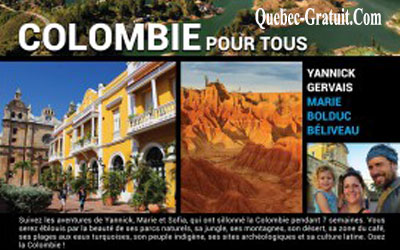 Billets pour le film Aventuriers voyageurs - Colombie