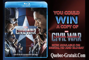 Blu-ray du film Capitaine America La guerre civile