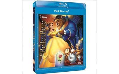 Blu-ray du film La belle et la bête
