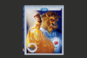 Blu-rayDVD du film La belle et la bête