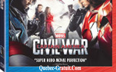 Blu-rayDVD du film Marvel's Captain America Civil War