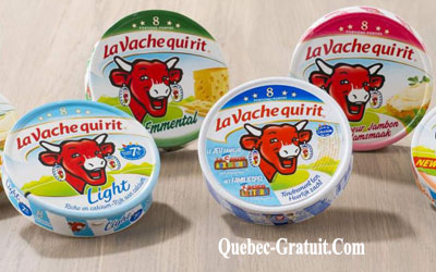 Boite de fromage la vache qui rit Gratuite