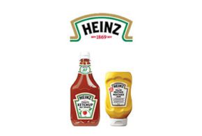 Bouteille de moutarde jaune Heinz Gratuite