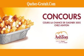 Cartes-cadeaux Ashton de 500 $