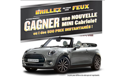 Concour gagner une voiture