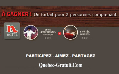 Concours elvis experience