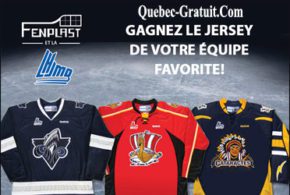 Concours gagnez le jersey de votre équipe préférée de la LHJMQ