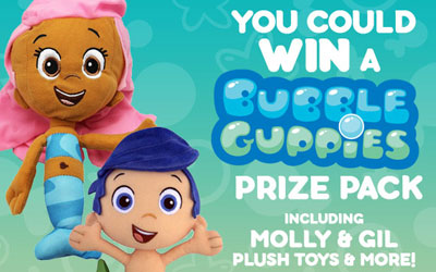 Concours gagnez un Ensemble cadeaux Bubble Guppies