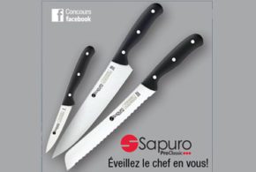 Concours gagnez un Ensemble de 3 couteaux de cuisine
