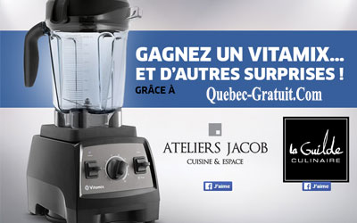 Concours gagnez un Mélangeur Vitamix de 650$