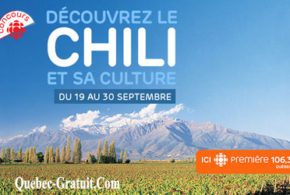 Concours gagnez un Voyage à Santiago, au Chili de 7500 $