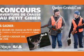 Concours gagnez un séjour de chasse au petit gibier