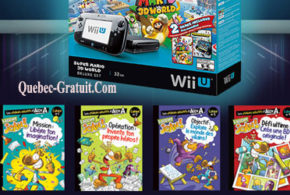 Console Wii U incluant le Super Mario 3D World