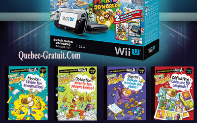 Console Wii U incluant le Super Mario 3D World