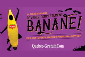 Costume de banane Del Monte