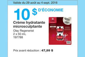 Coupons rabais chez Coscto