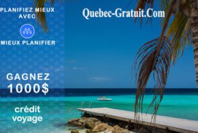 Crédit voyage de 1000$