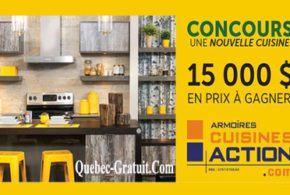 Cuisine sur mesure d'une valeur de 15000$