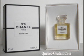 Echantillons Gratuits du parfum Chanel N°5 l’Eau