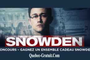 Ensemble cadeau du film Snowden