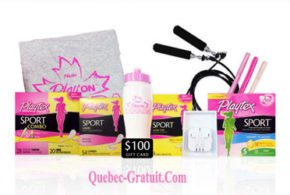 Ensemble cadeaux playtex de 250 $