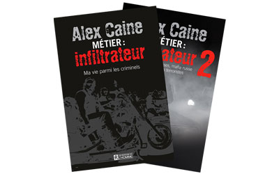 Ensemble des deux livres «Métier infiltrateur»