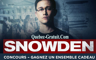 Ensembles cadeaux du film Snowden