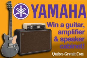 Guitare Yamaha et amplificateur