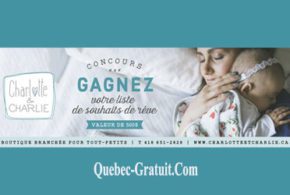 Liste de souhaits Charlotte et Charlie de 500 $
