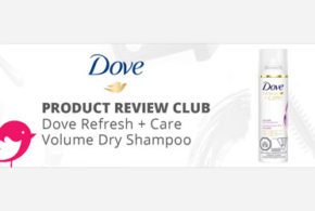 Shampoing sec Dove Refresh Gratuit