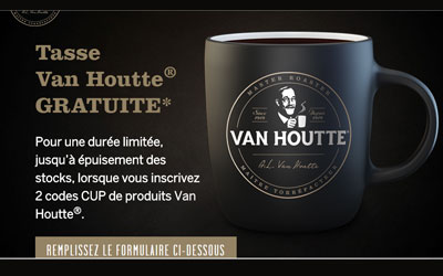 Tasse à café Van Houtte Gratuite