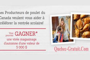 Virée magasinage automnale de 5000 $