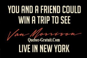 Voyage a New York pour voir Van Morrisson