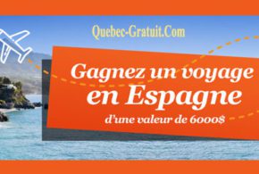Voyage en Espagne de 6000 $