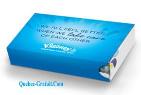 Boite à Kleenex Gratuite