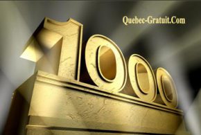 Concours gagnez 1000 $ cash