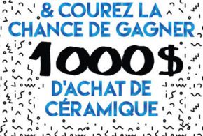 Concours gagnez 1000 $ en produits de céramique Centura