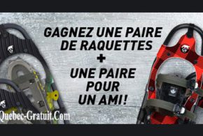 Concours gagnez 2 Paires de raquettes