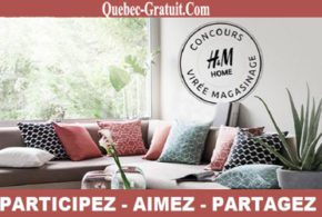 Concours gagnez 2 Virées magasinage H&M Home