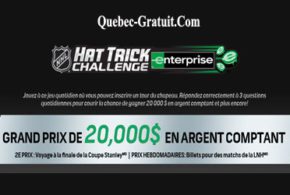 Concours gagnez 20000$ en argent comptant