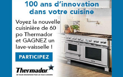 Concours gagnez 3 lave-vaisselle Thermador Star-Sapphire