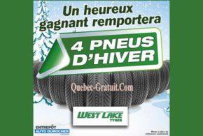 Concours gagnez 4 pneus d'hiver West Lake Tyres