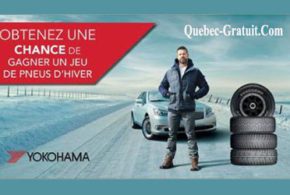 Concours gagnez 4 pneus d'hiver Yokohama