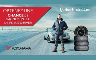 Concours gagnez 4 pneus d'hiver Yokohama