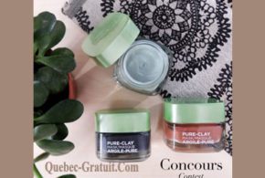 Concours gagnez 5 ensembles contenant trois masques L’Oréal