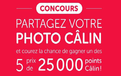 Concours gagnez 500 $ en points Câlin avec Mondou