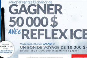 Concours gagnez 50000$, bon de voyage de 10000$, Chèque de 2500$