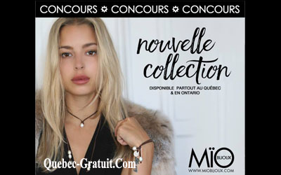 Concours gagnez 2 bijoux de collection MïO bijoux